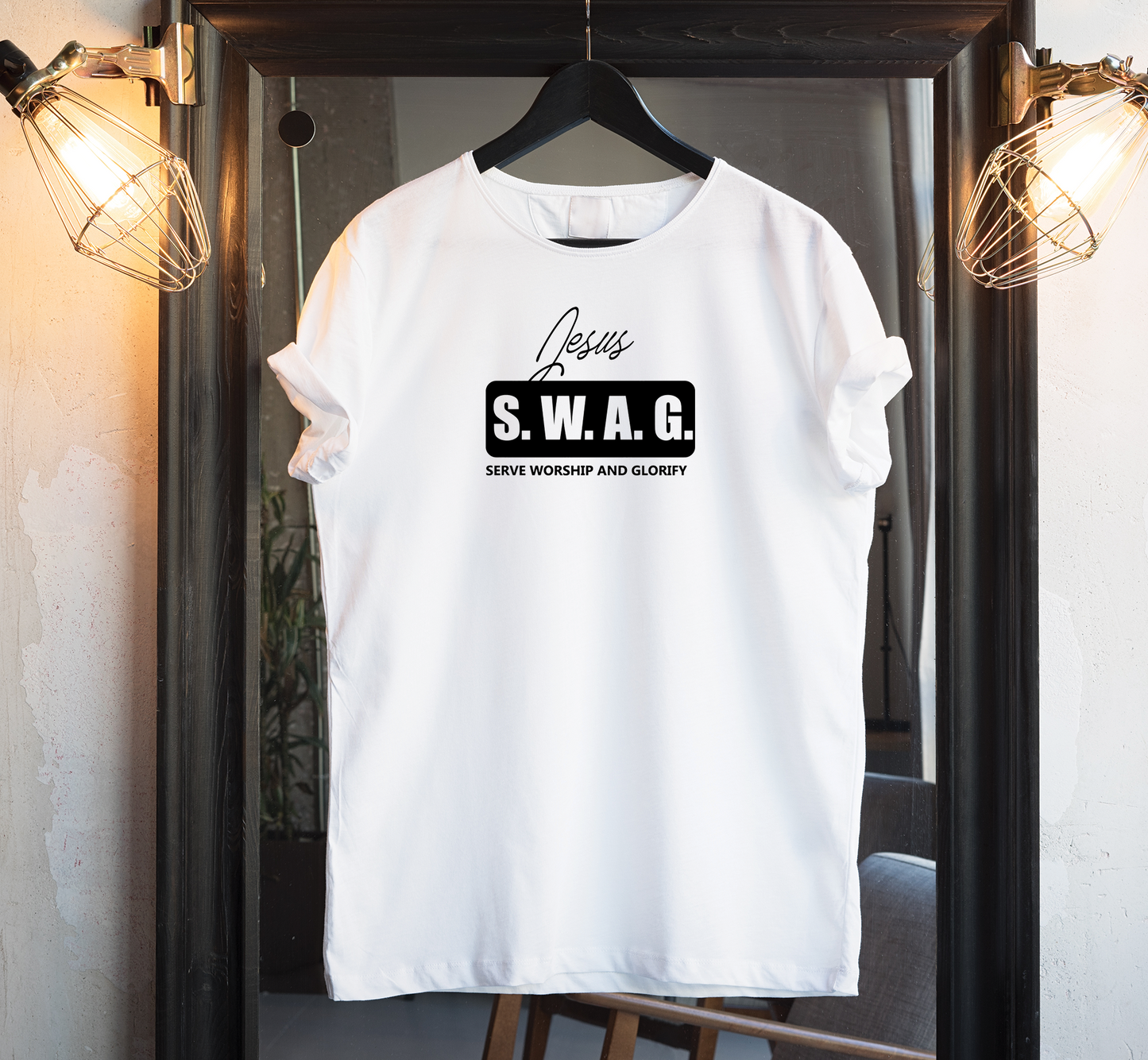 Jesus SWAG Custom Graphic Tee - Christian
