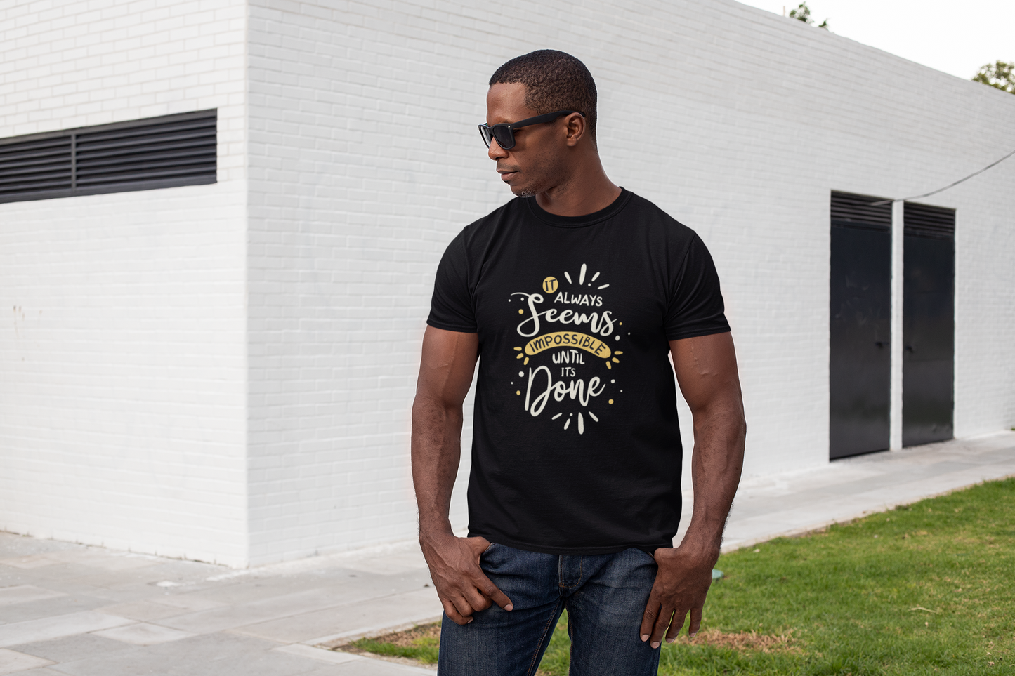 Always Impossible Custom Graphic Tee