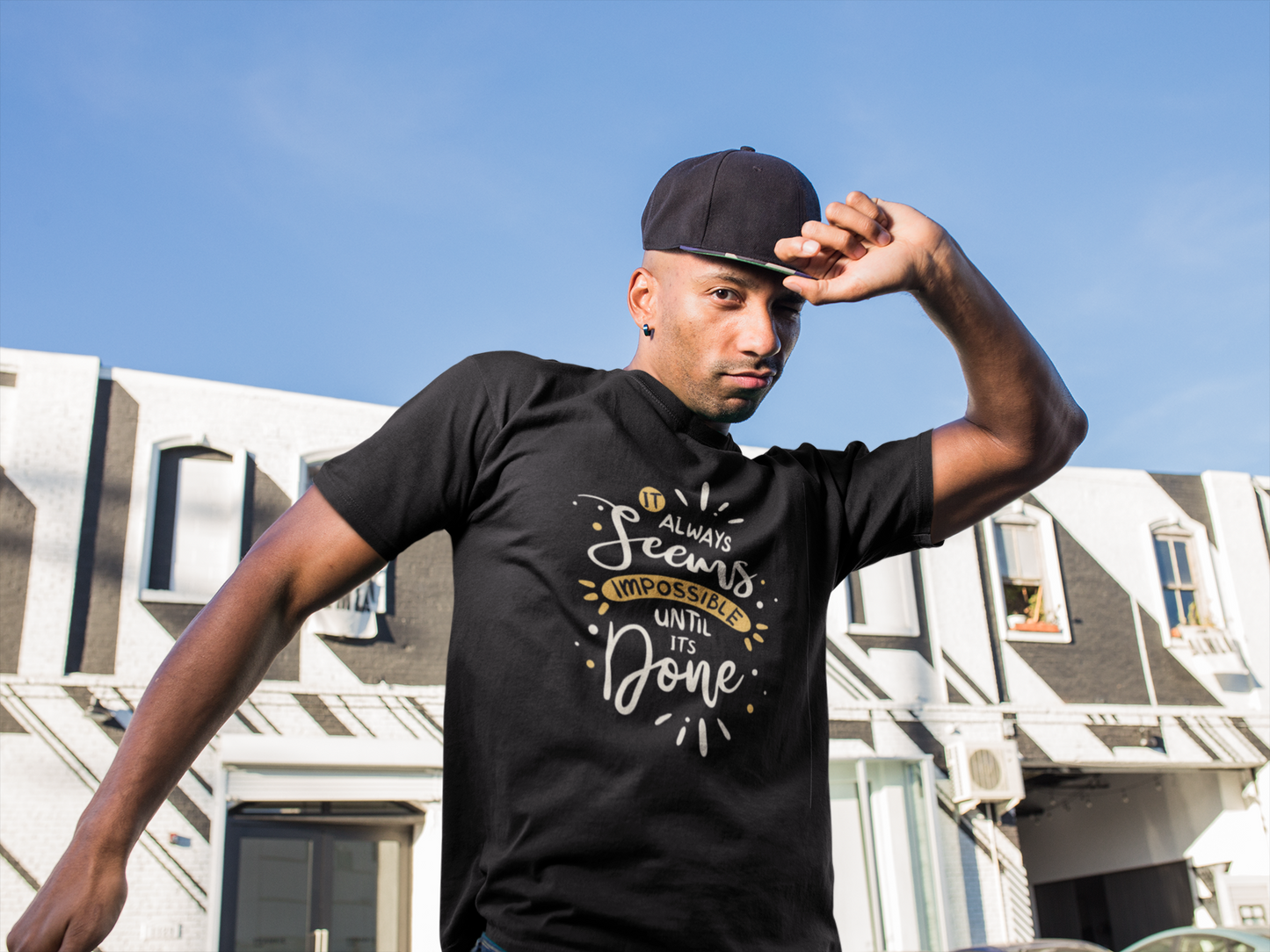 Always Impossible Custom Graphic Tee