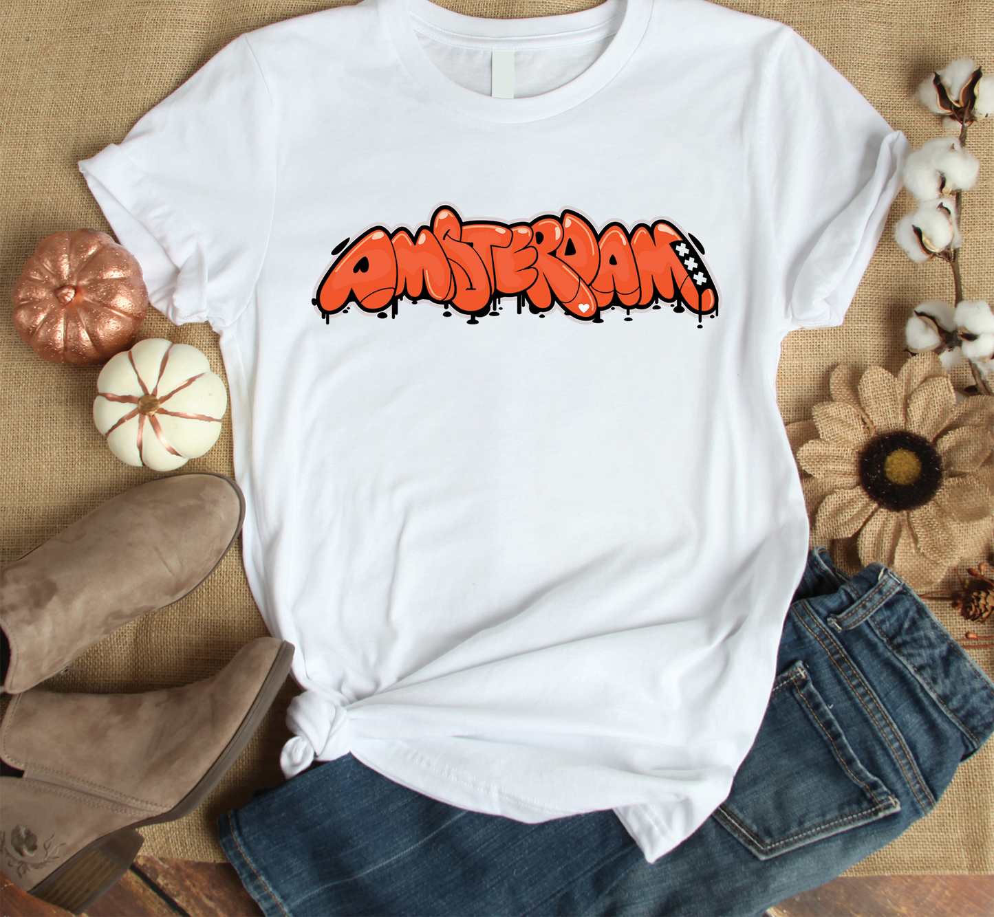 Amsterdam Custom Graphic Tee