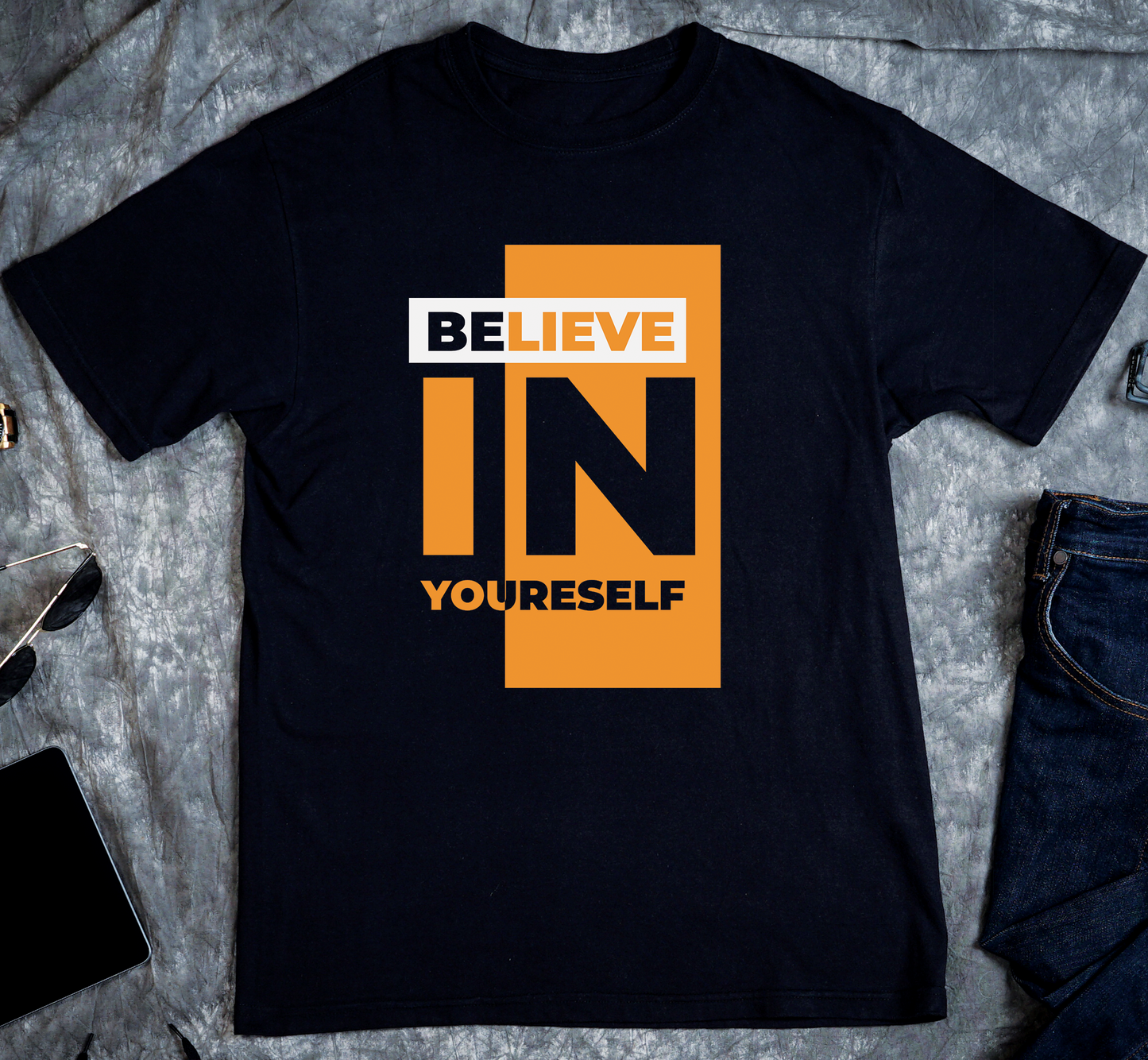 Believe In Custom Graphic Tee