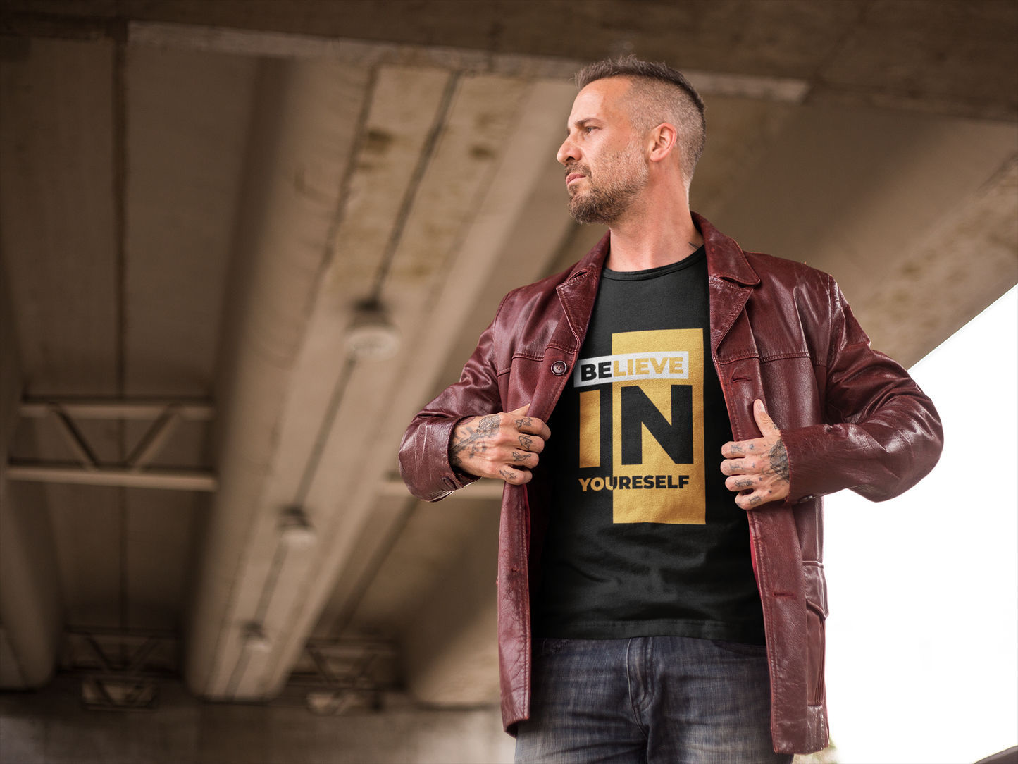 Believe In Custom Graphic Tee