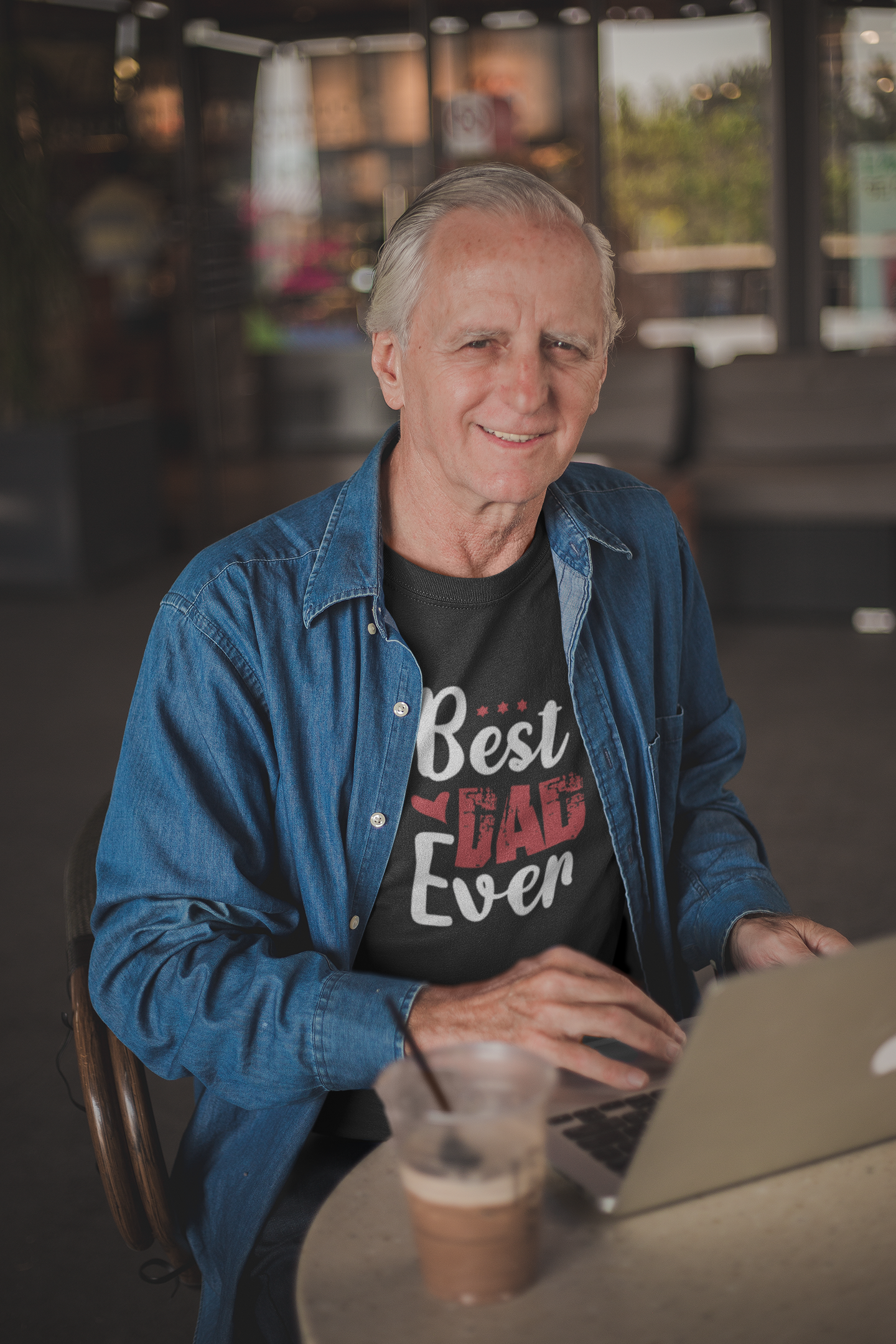 Father's Day - Best Dad Ever Custom Graphic Tee