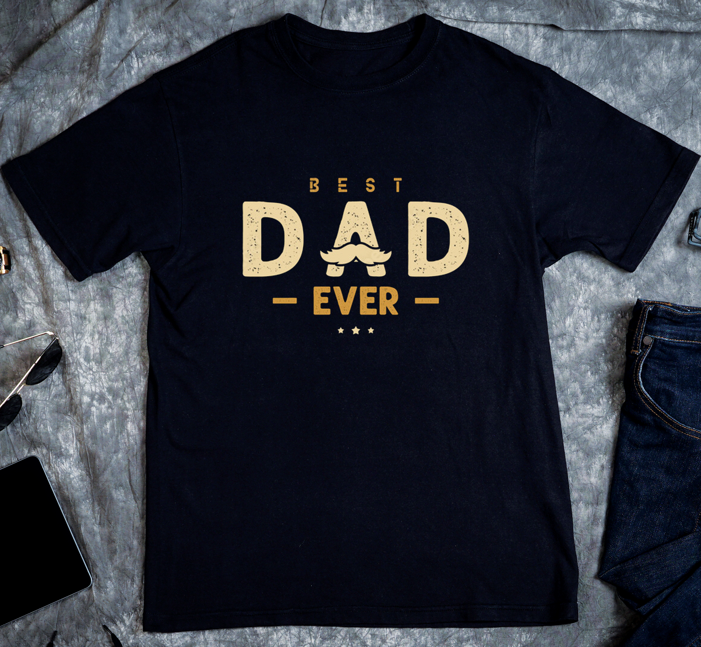 Father's Day - Best Dad2 Custom Graphic Tee