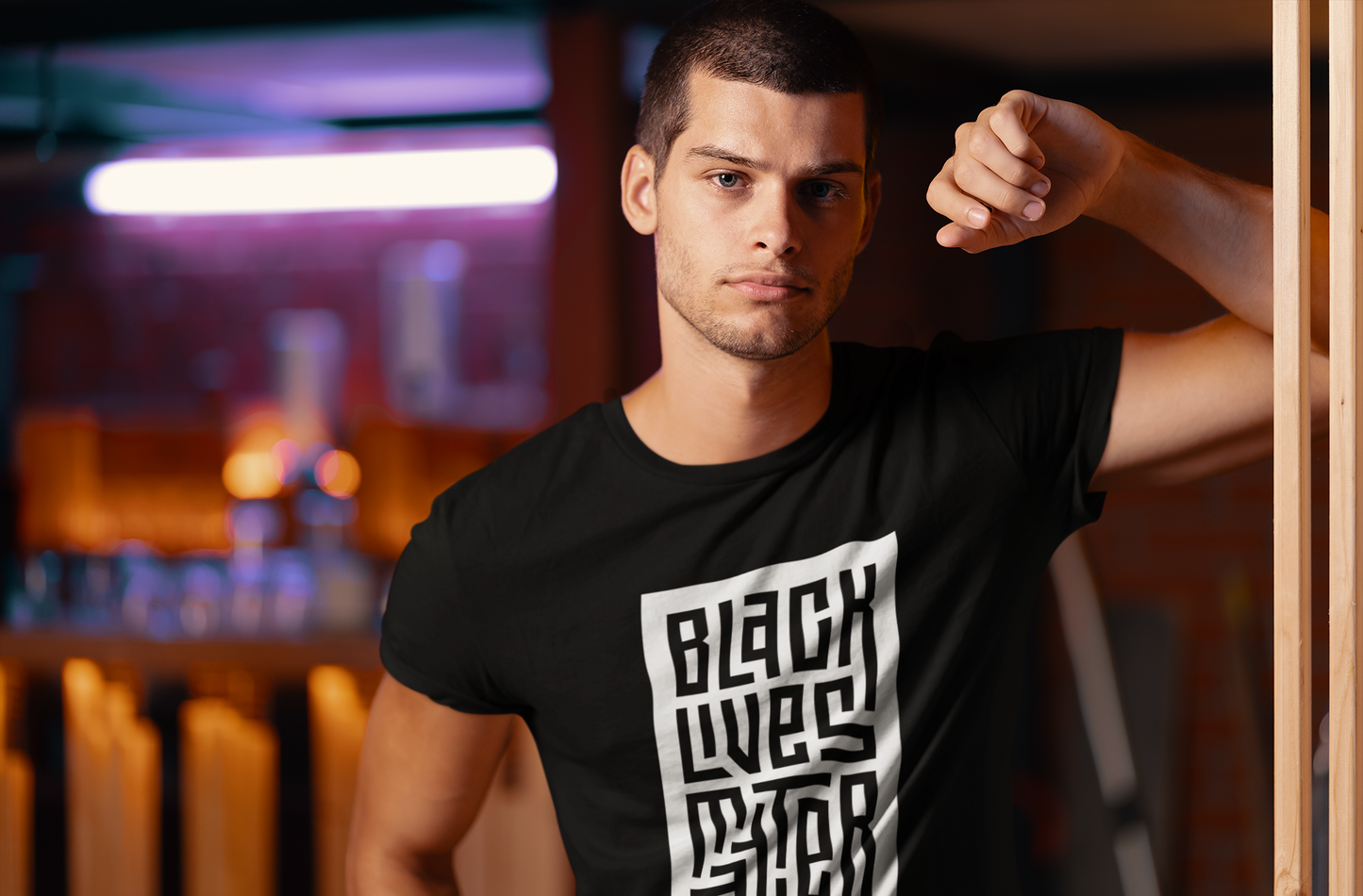 Black Lives Matter Custom Graphic Tee