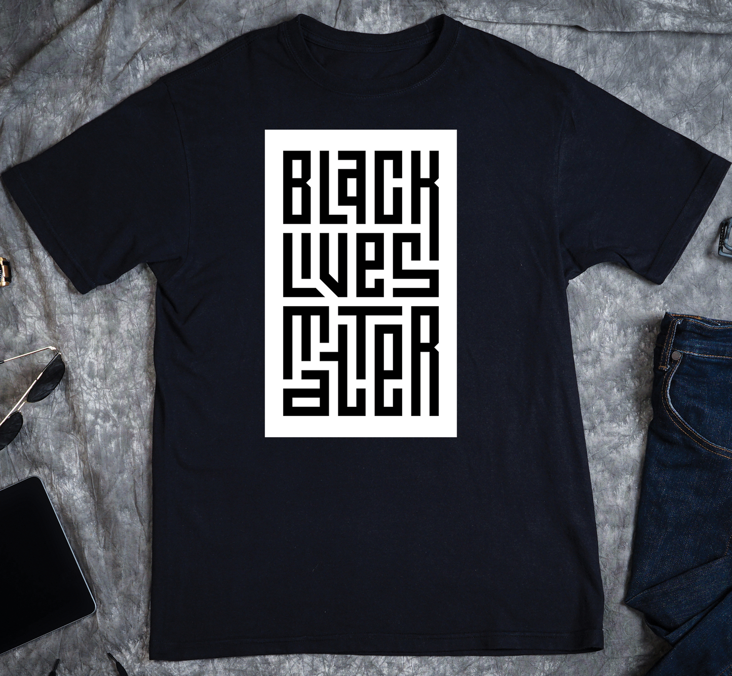 Black Lives Matter Custom Graphic Tee