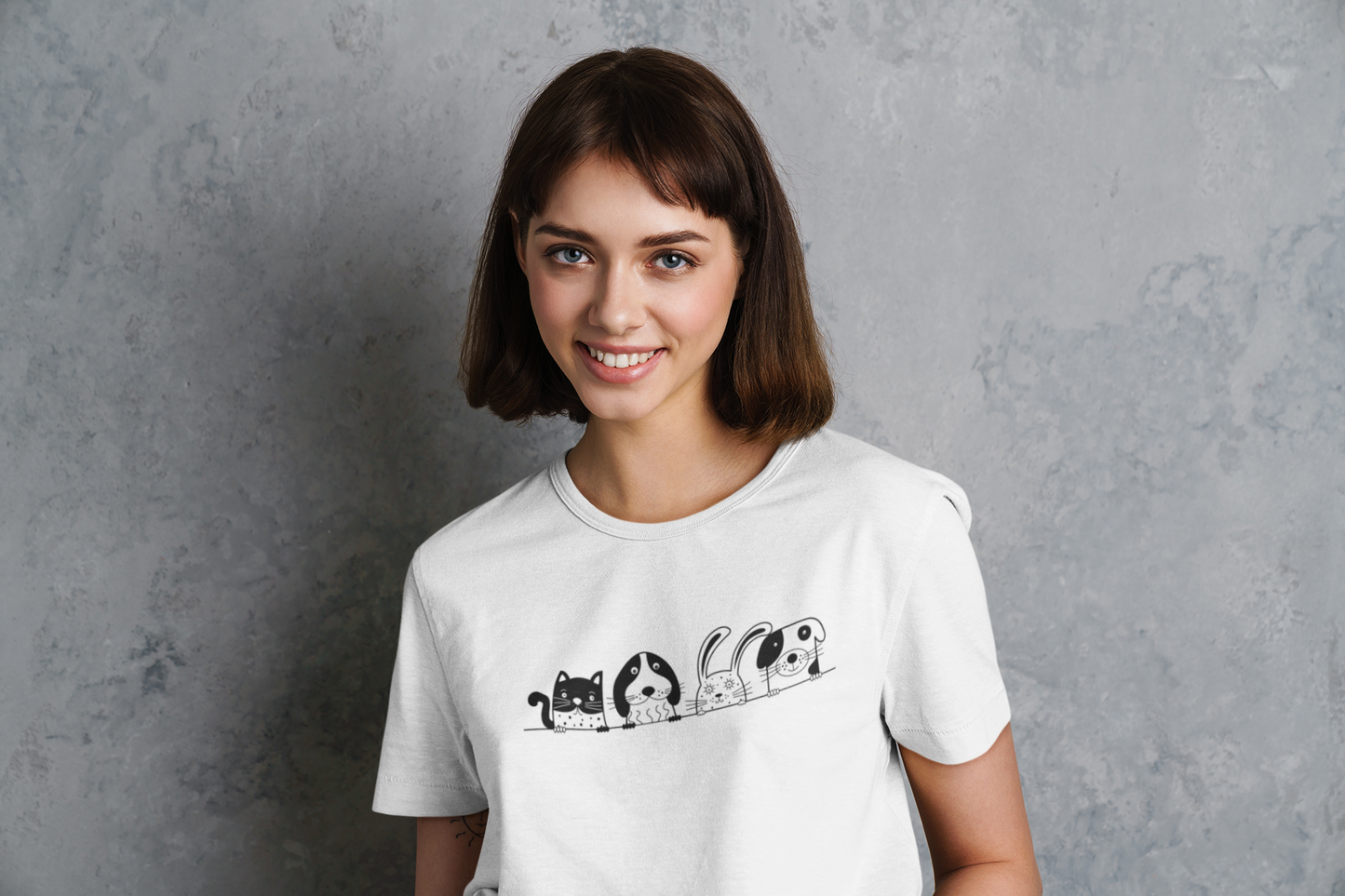 Cat - Pet Collection Custom Graphic Tee