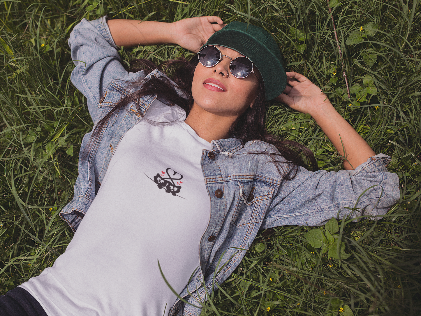 Cat Love Custom Graphic Tee