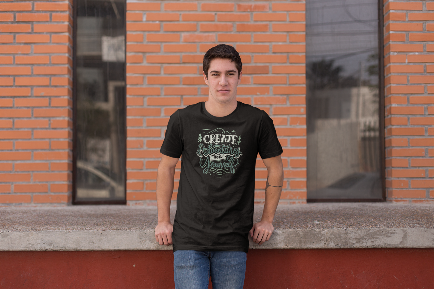 Create adventures for yourself Custom Graphic Tee