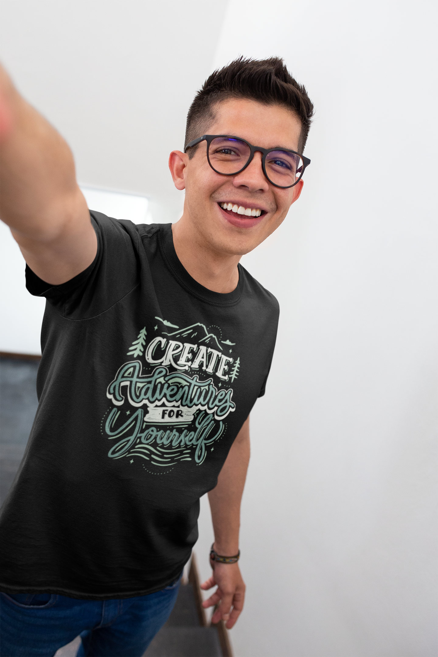Create adventures for yourself Custom Graphic Tee