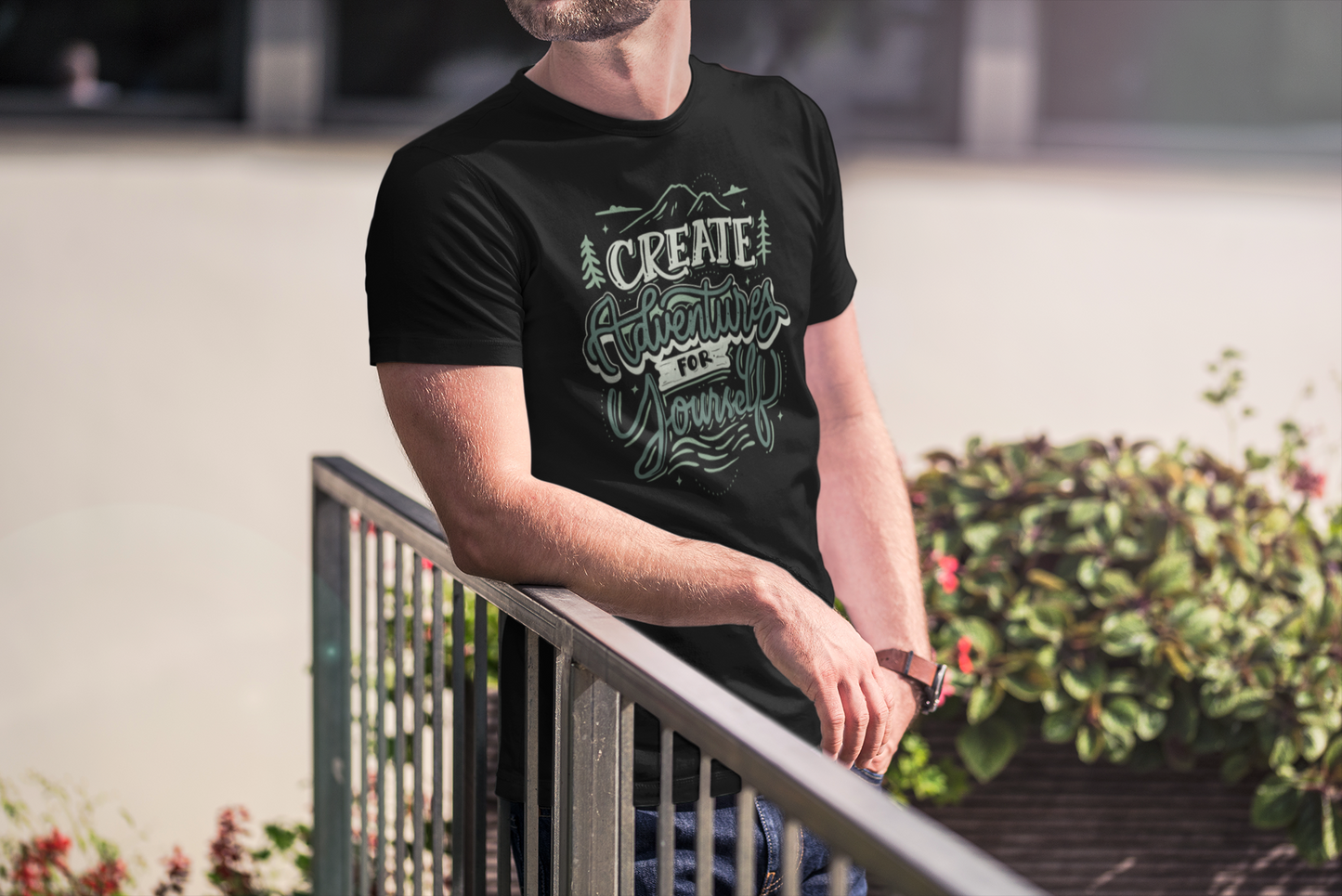 Create adventures for yourself Custom Graphic Tee