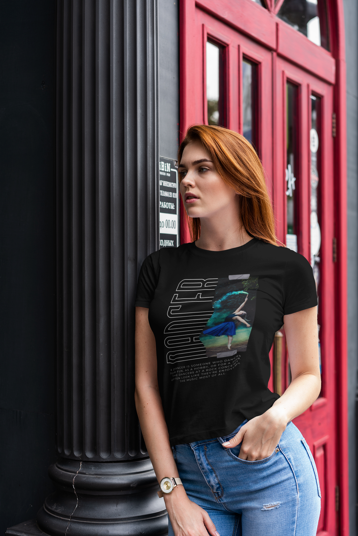 Dancer Custom Graphic Tee