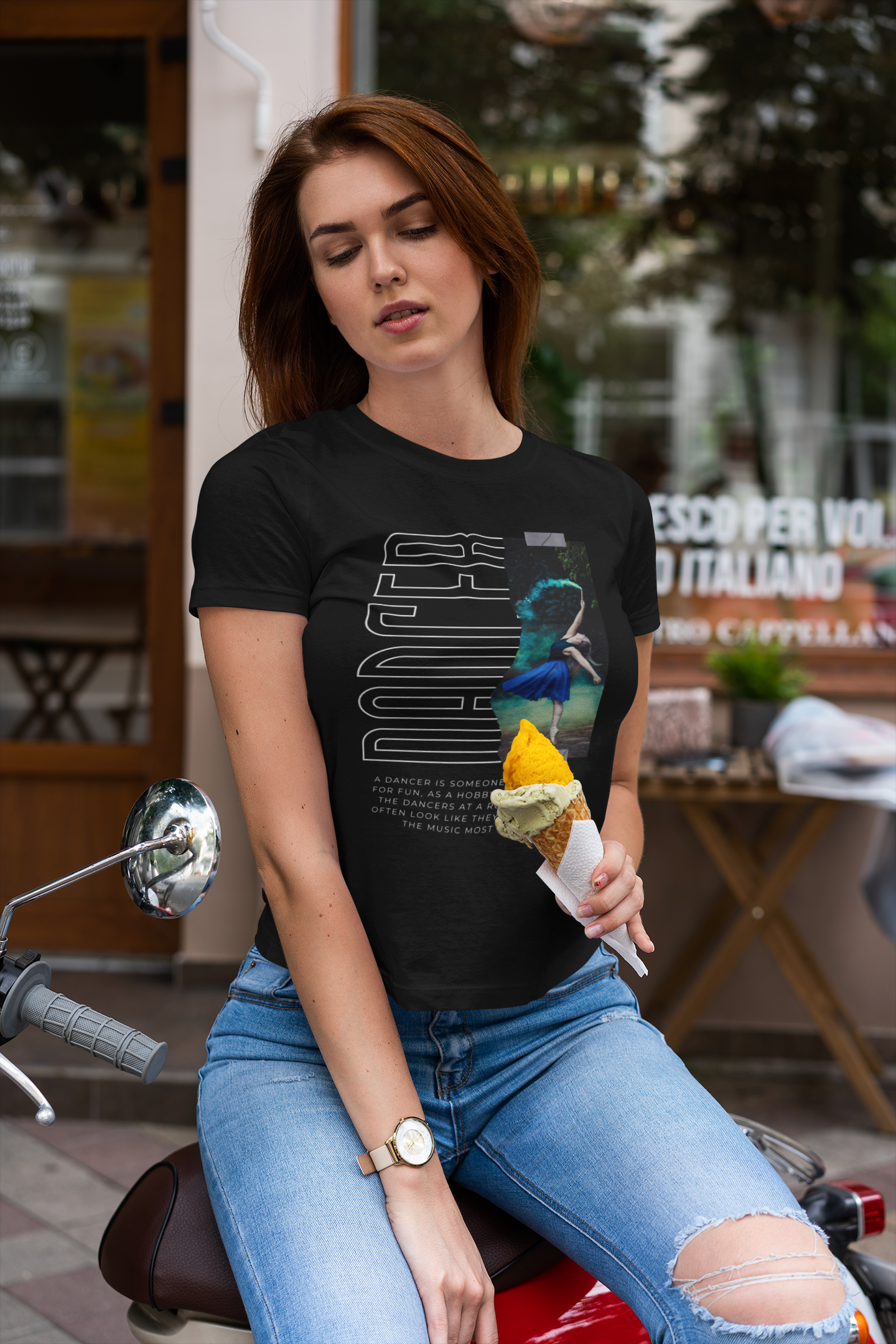 Dancer Custom Graphic Tee