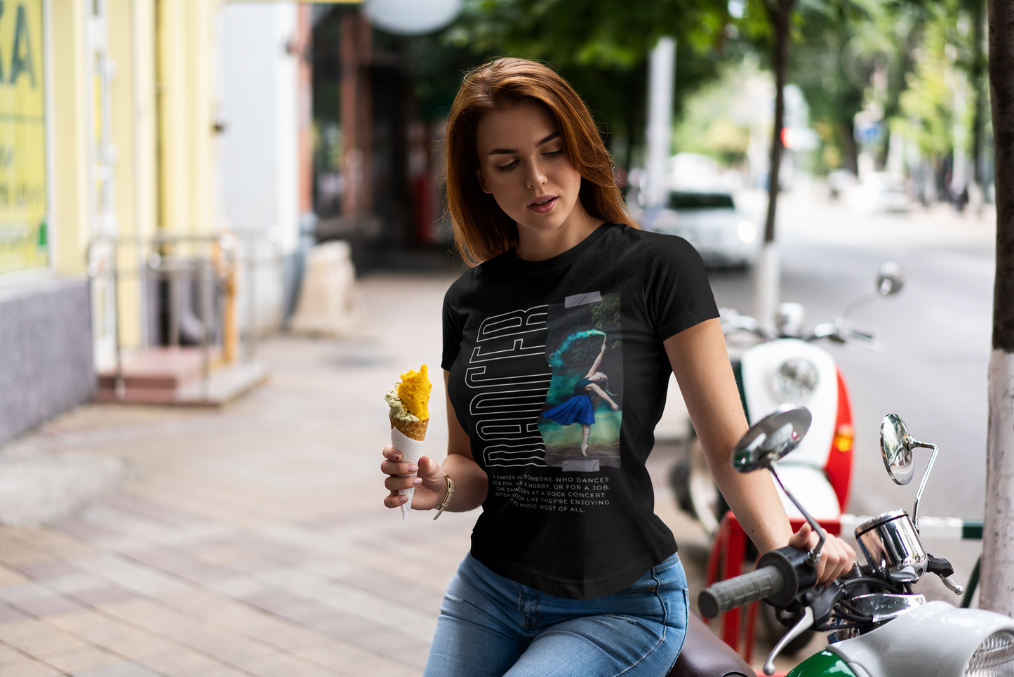 Dancer Custom Graphic Tee