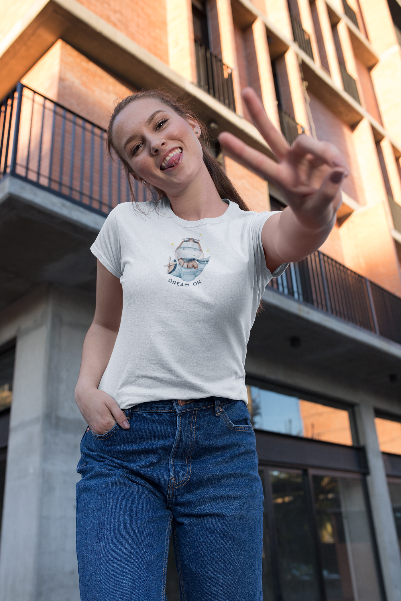 Dream On Custom Graphic Tee