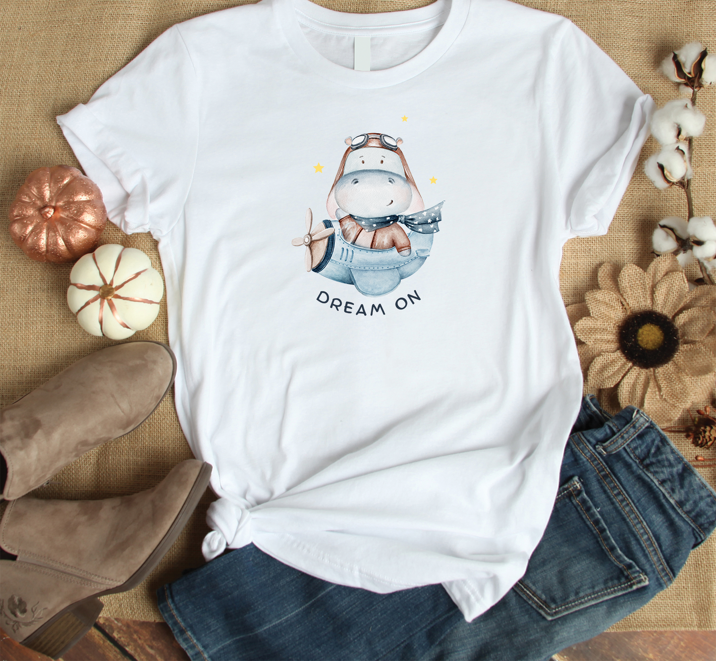 Dream On Custom Graphic Tee