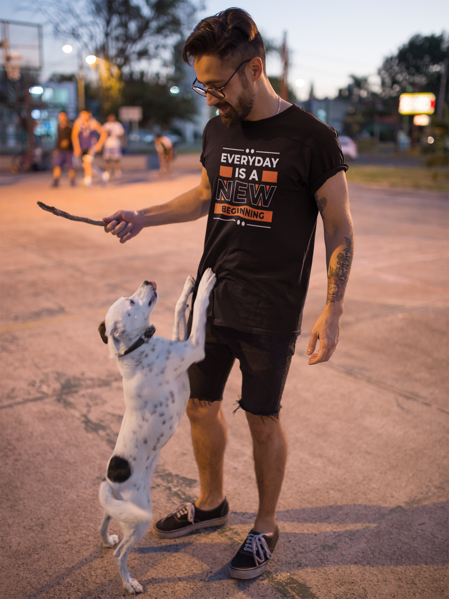 Everyday is a New Beginning Custom Graphic Tee
