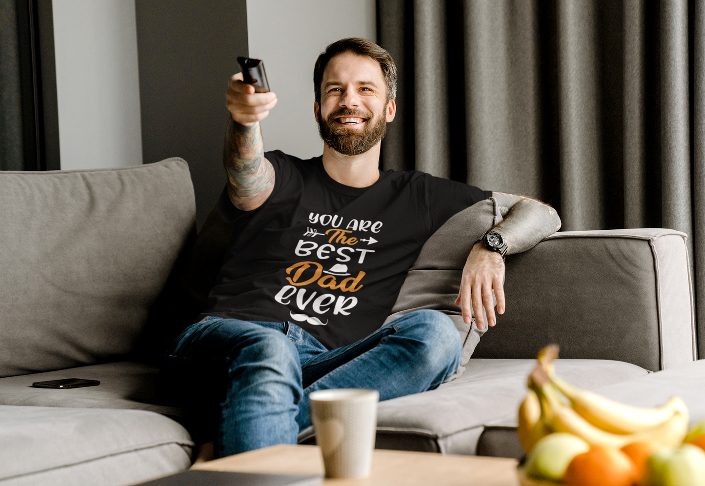 Father's Day - Best Dad Custom Graphic Tee