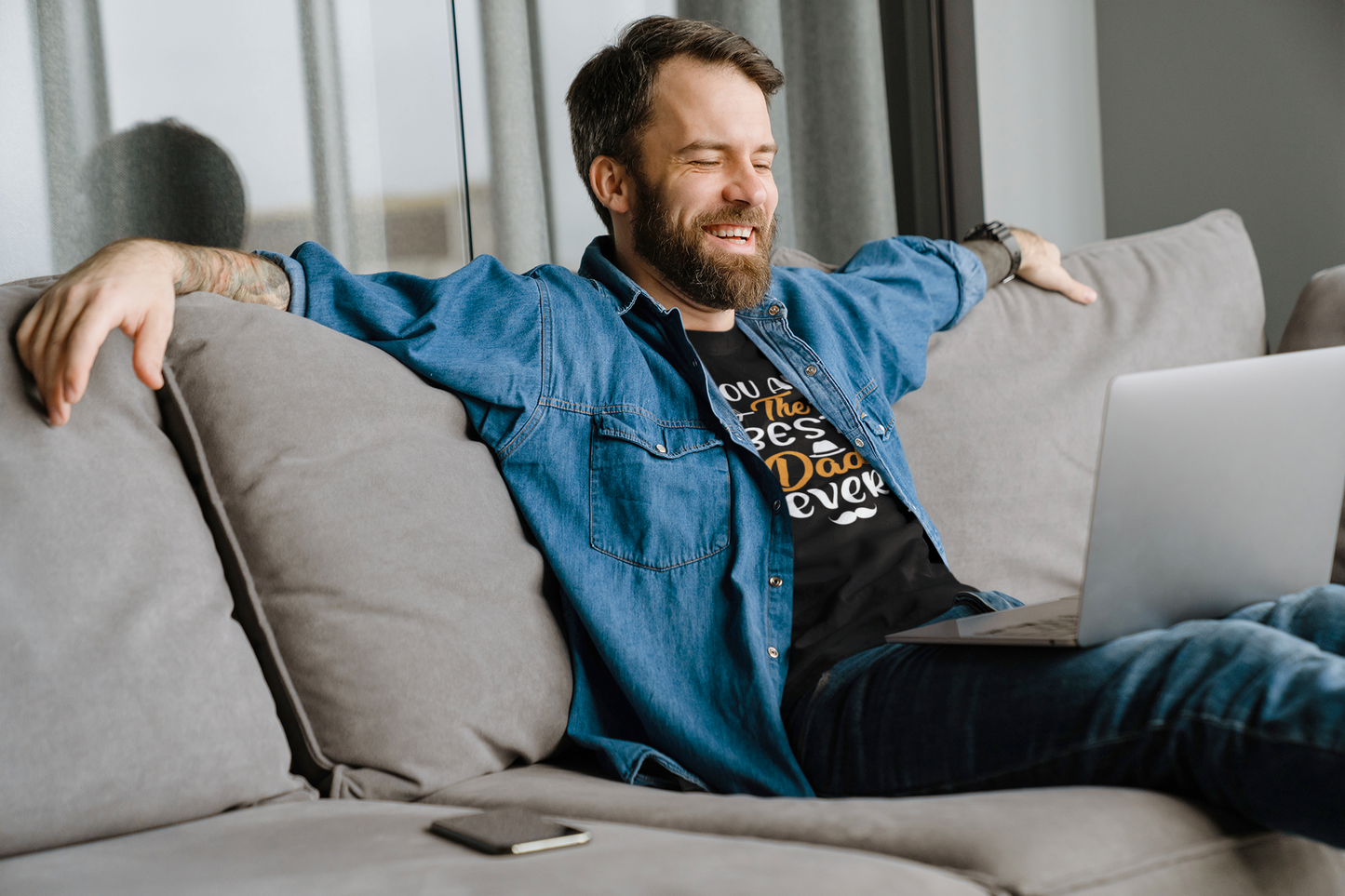 Father's Day - Best Dad Custom Graphic Tee