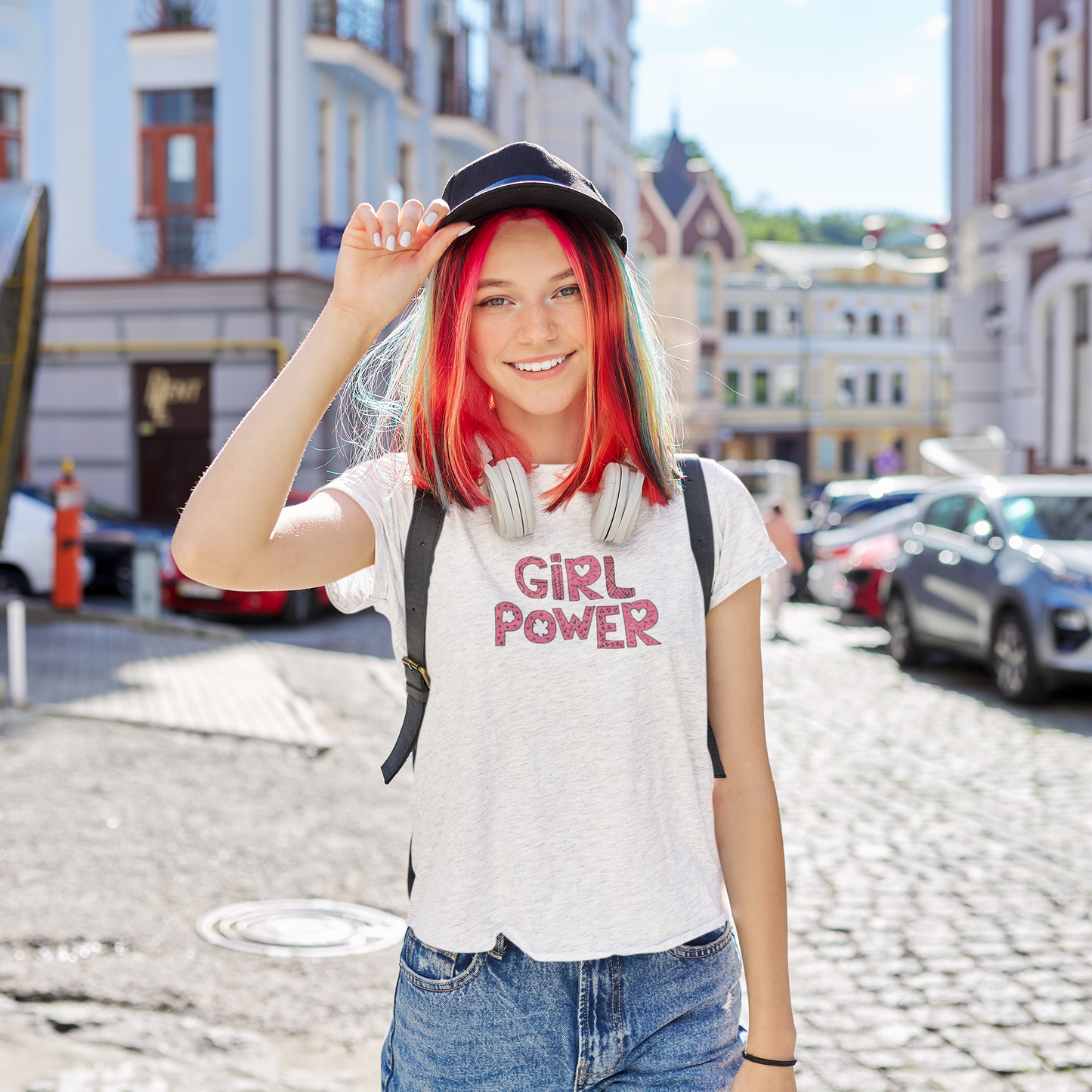 Girl Power Custom Graphic Tee