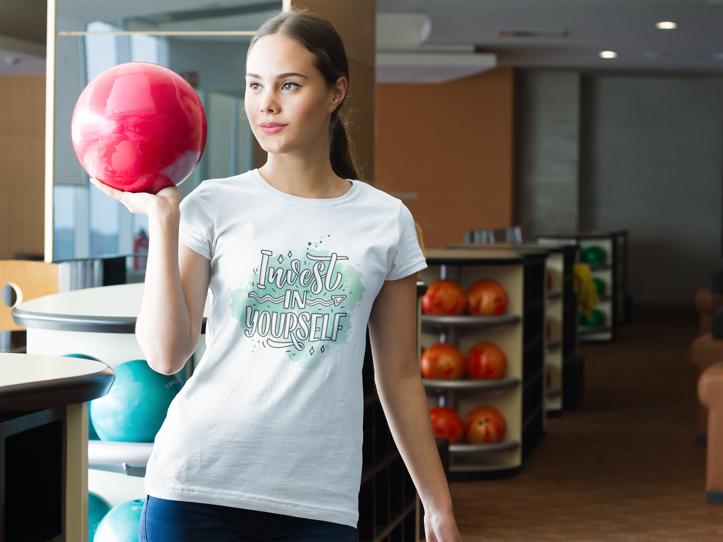Invest in yourself Custom Graphic Tee
