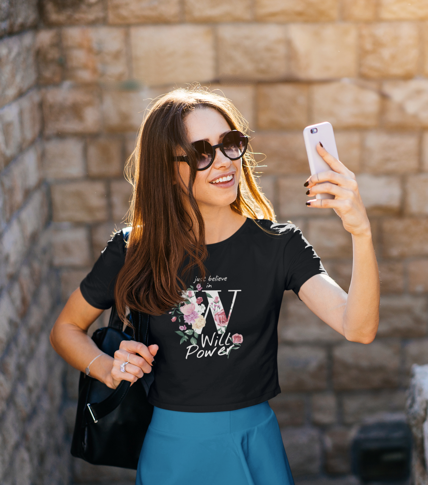 Just Believe in Will Power Custom Graphic Tee