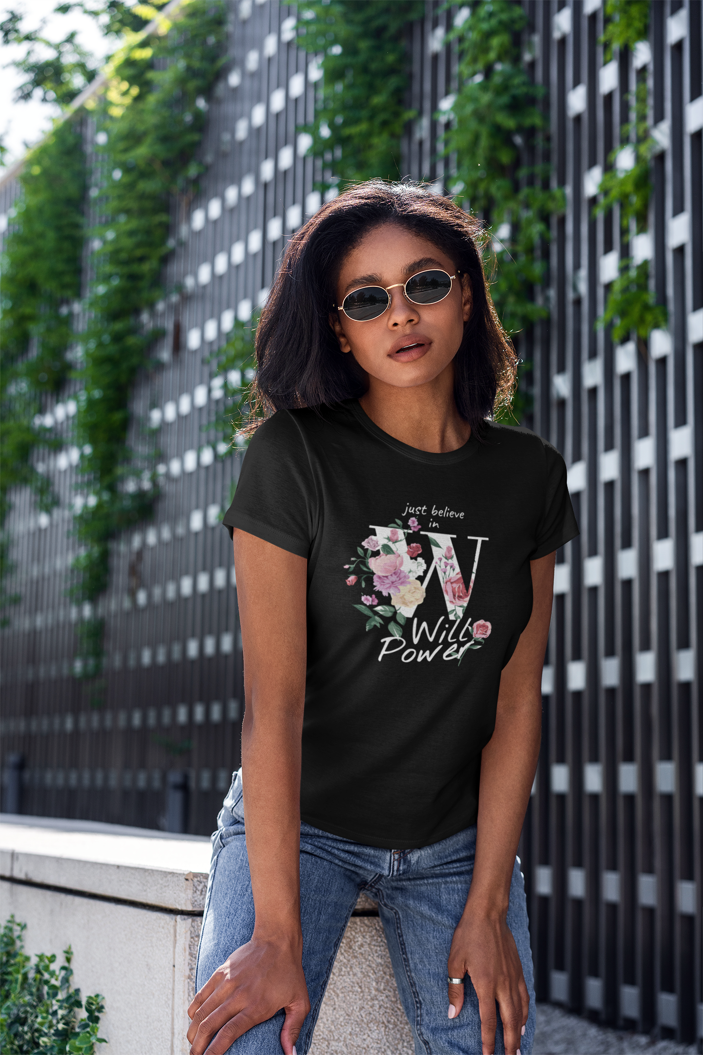 Just Believe in Will Power Custom Graphic Tee
