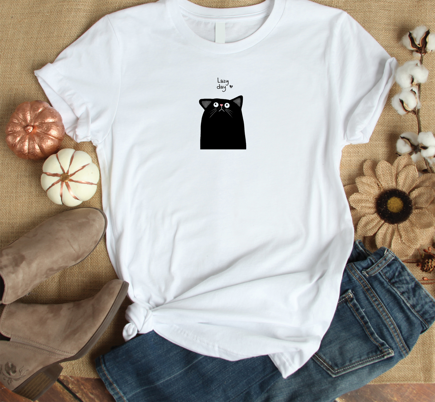 Lazy Day Custom Graphic Tee