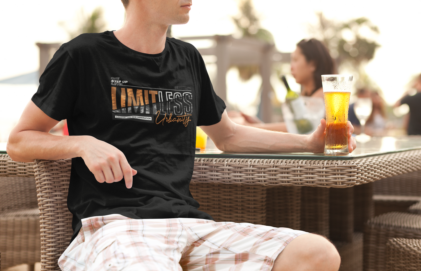 Limitless Custom Graphic Tee
