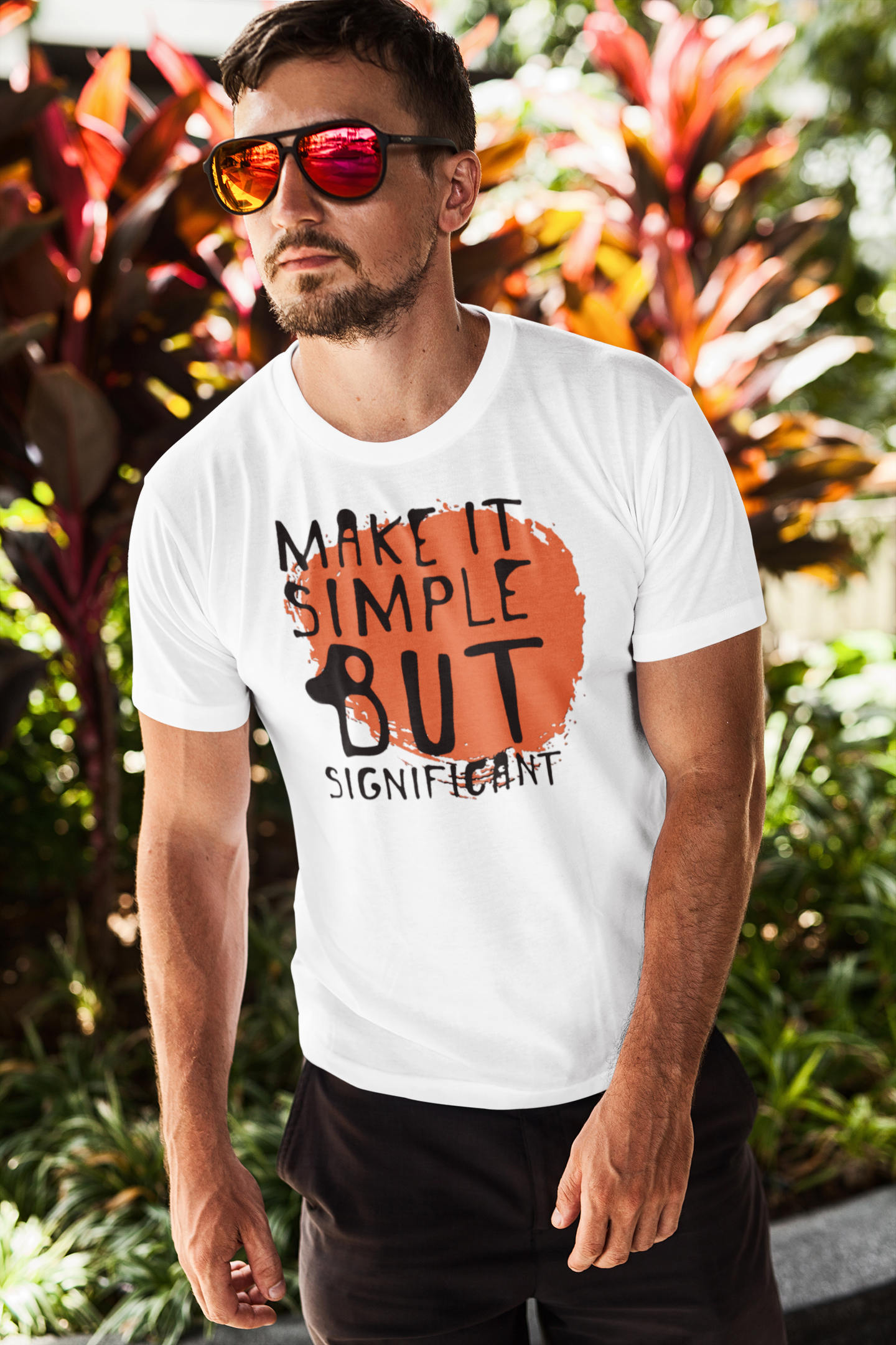 Make it simple but significant Custom Graphic Tee