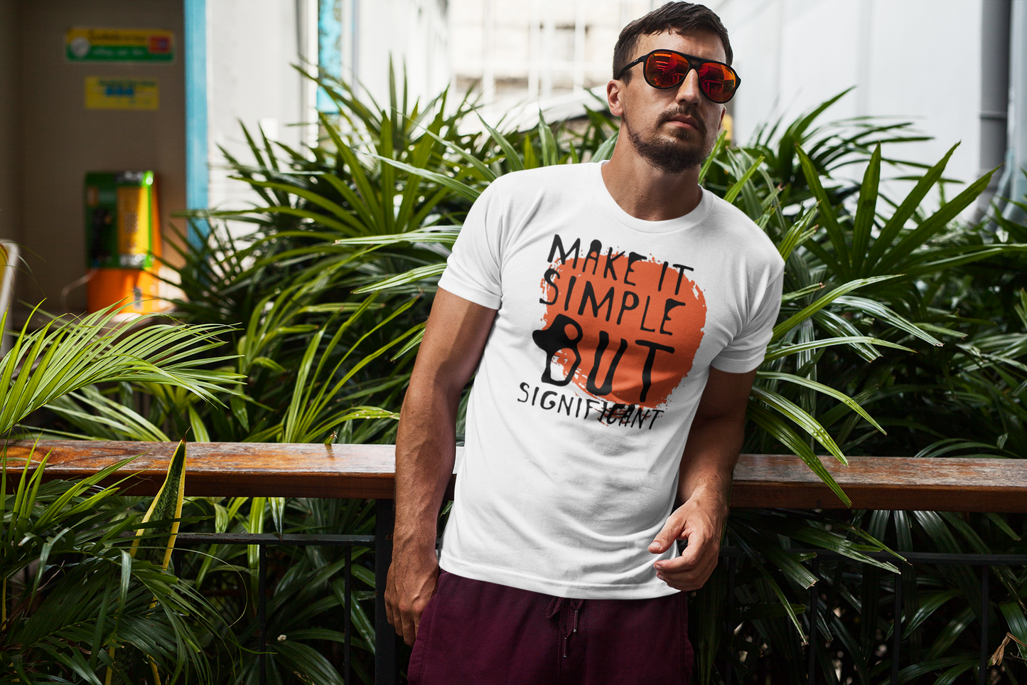 Make it simple but significant Custom Graphic Tee