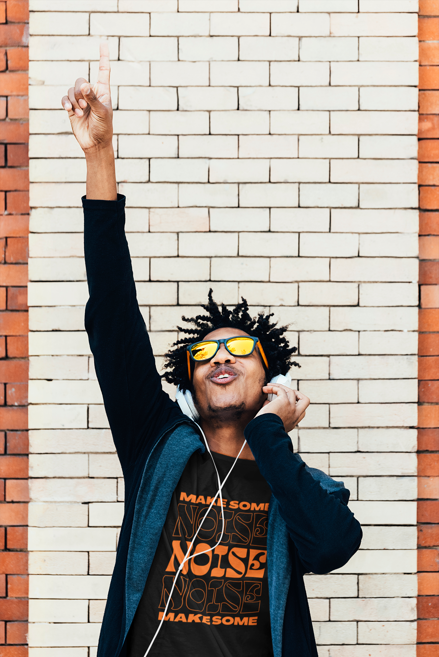 Make some noise Custom Graphic Tee
