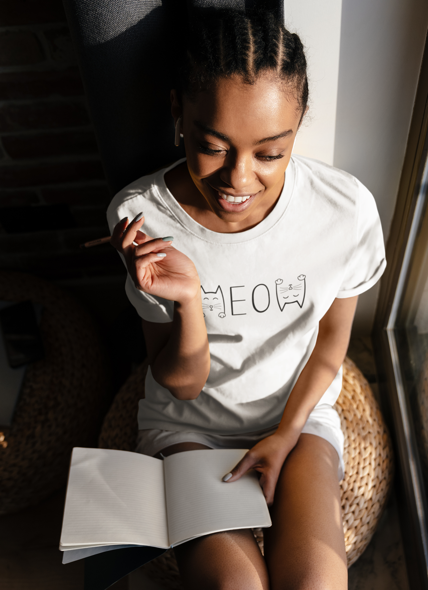 Meow Custom Graphic Tee