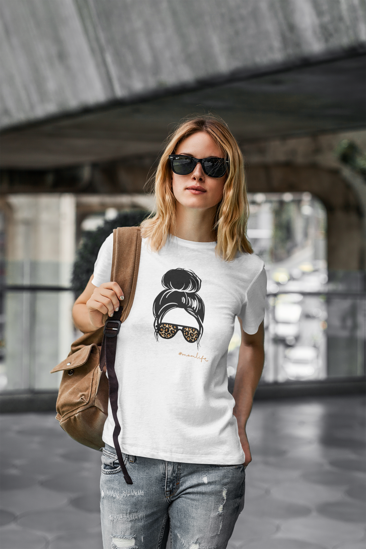 Mom Life Custom Graphic Tee