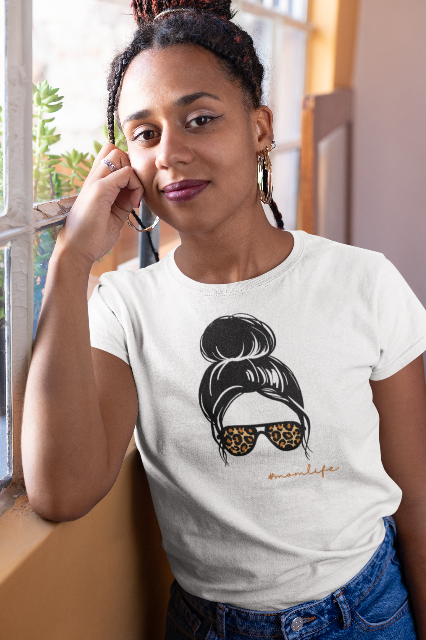 Mom Life Custom Graphic Tee