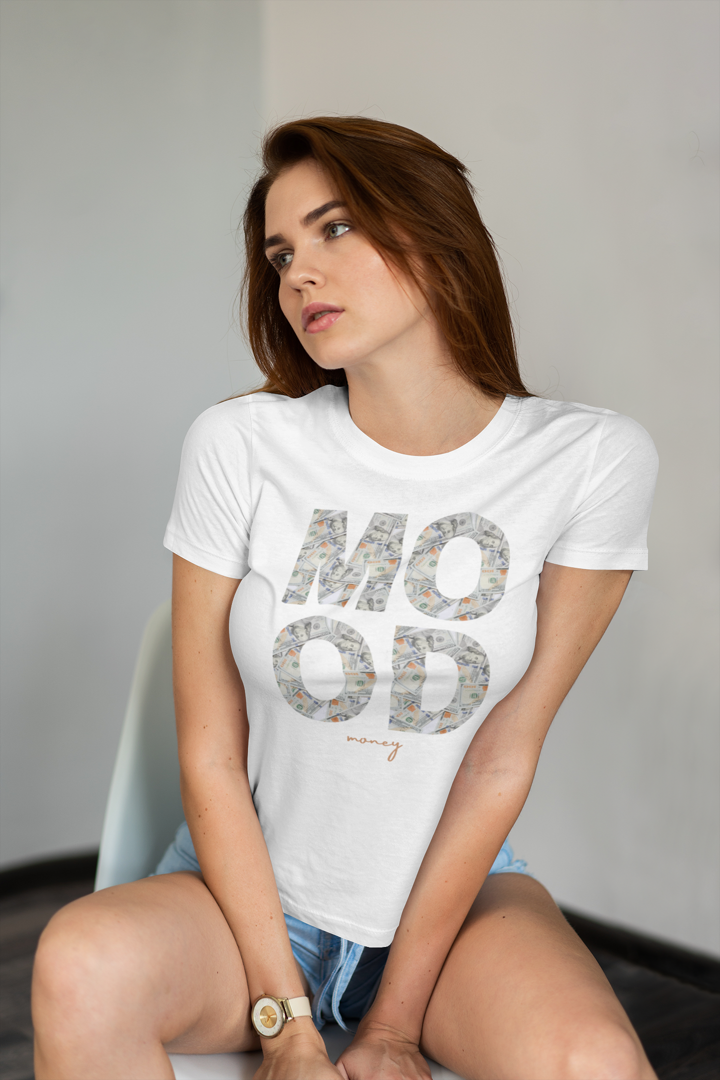 Mood Money Custom Graphic Tee
