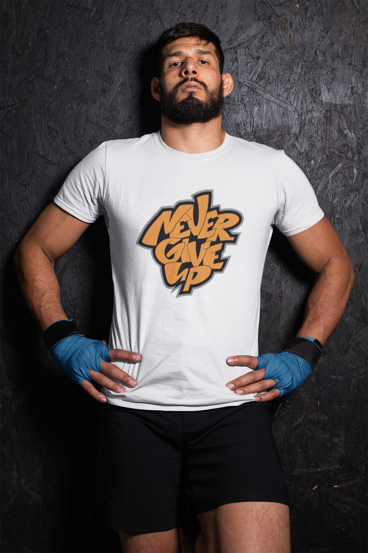 Never Give up 2 Custom Graphic Tee