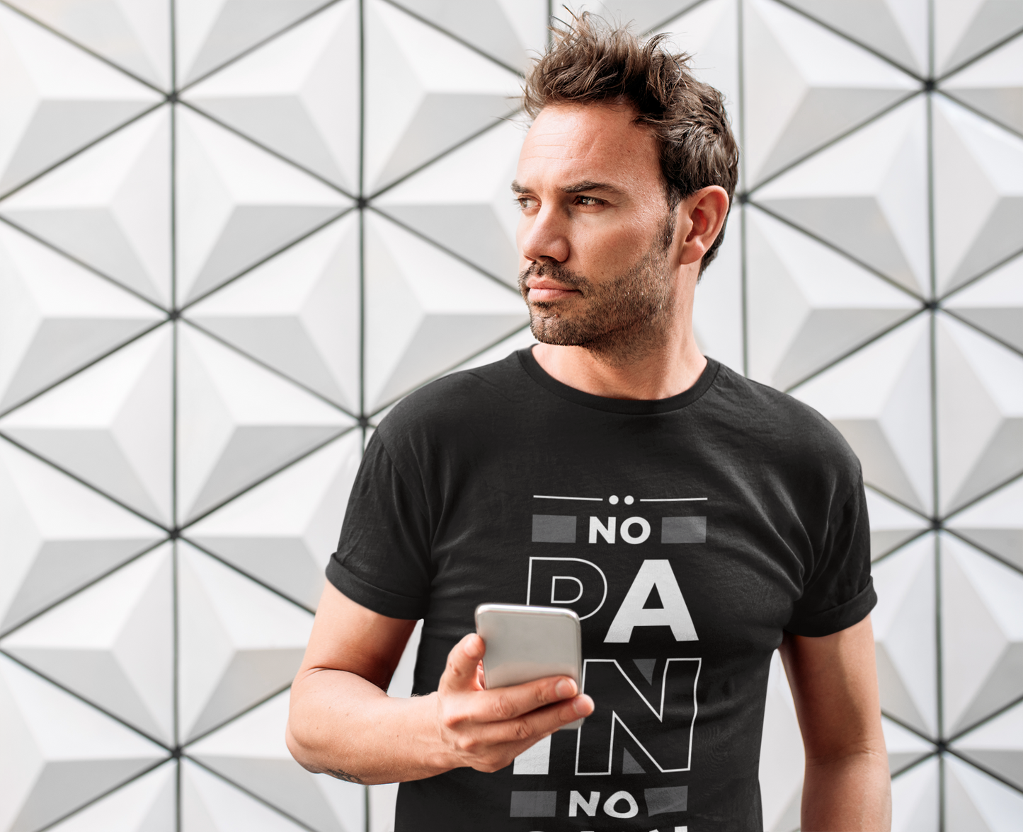 No Pain No Gain Custom Graphic Tee