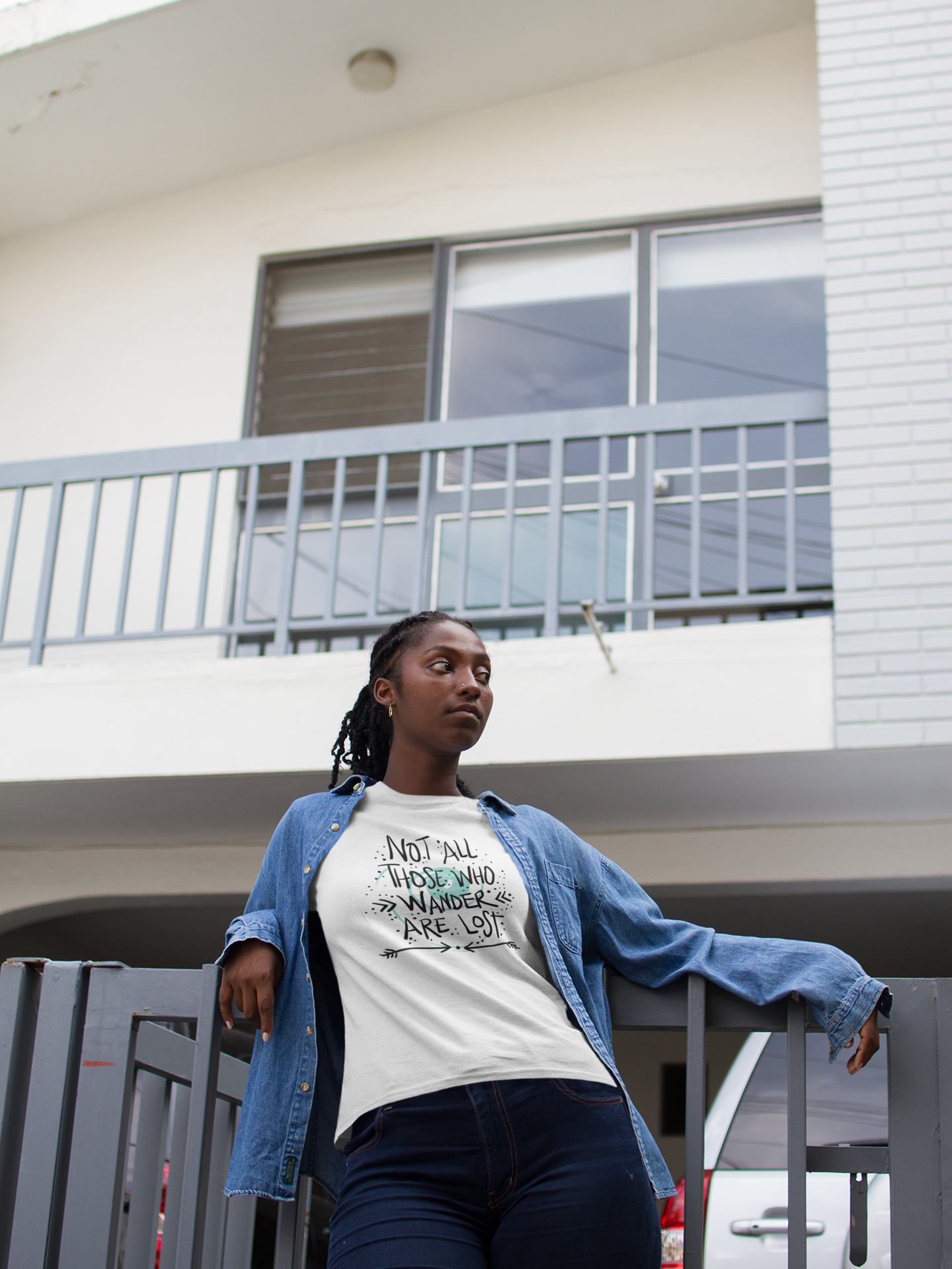Not all those who wander are lost Custom Graphic Tee