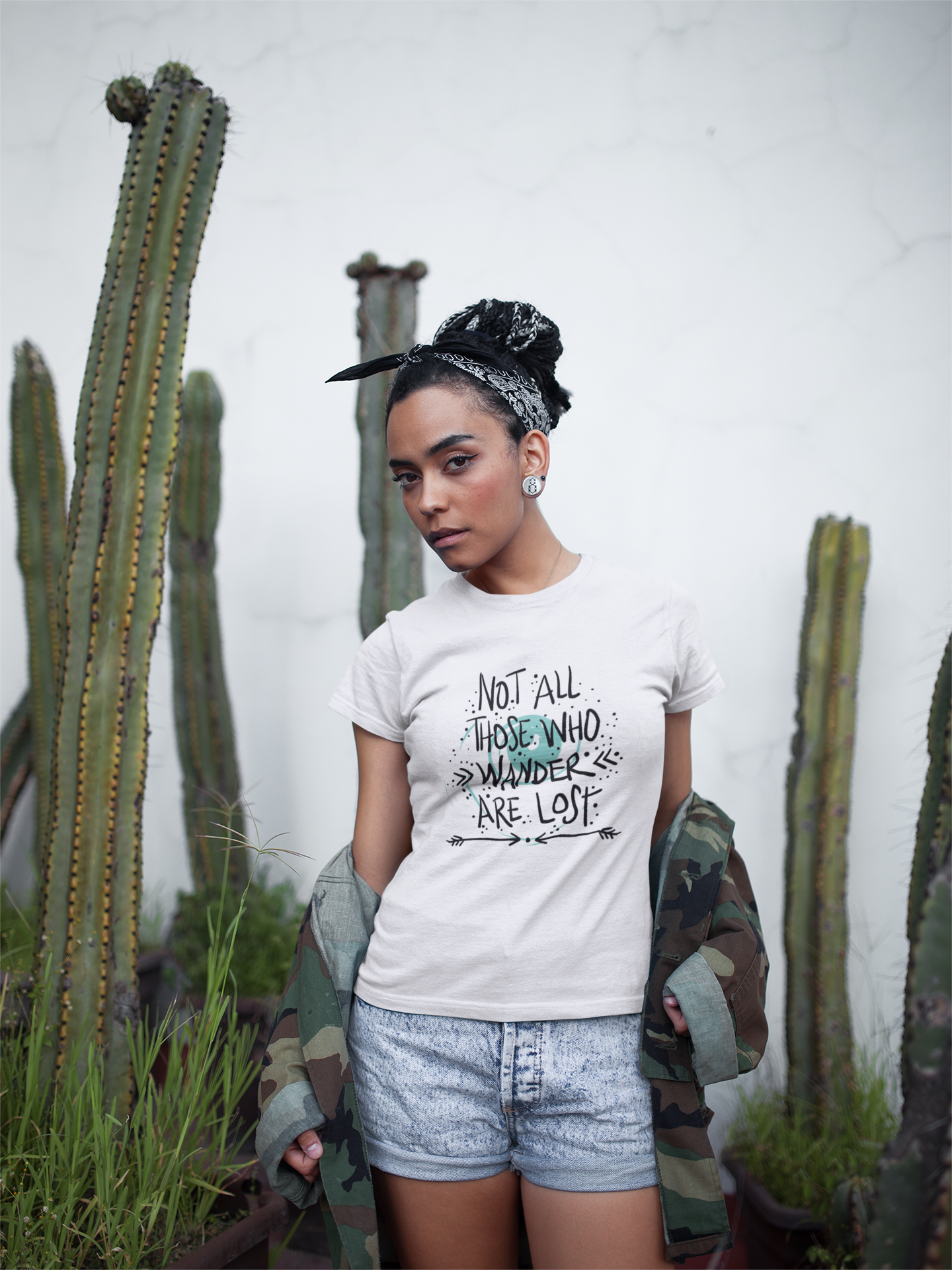 Not all those who wander are lost Custom Graphic Tee