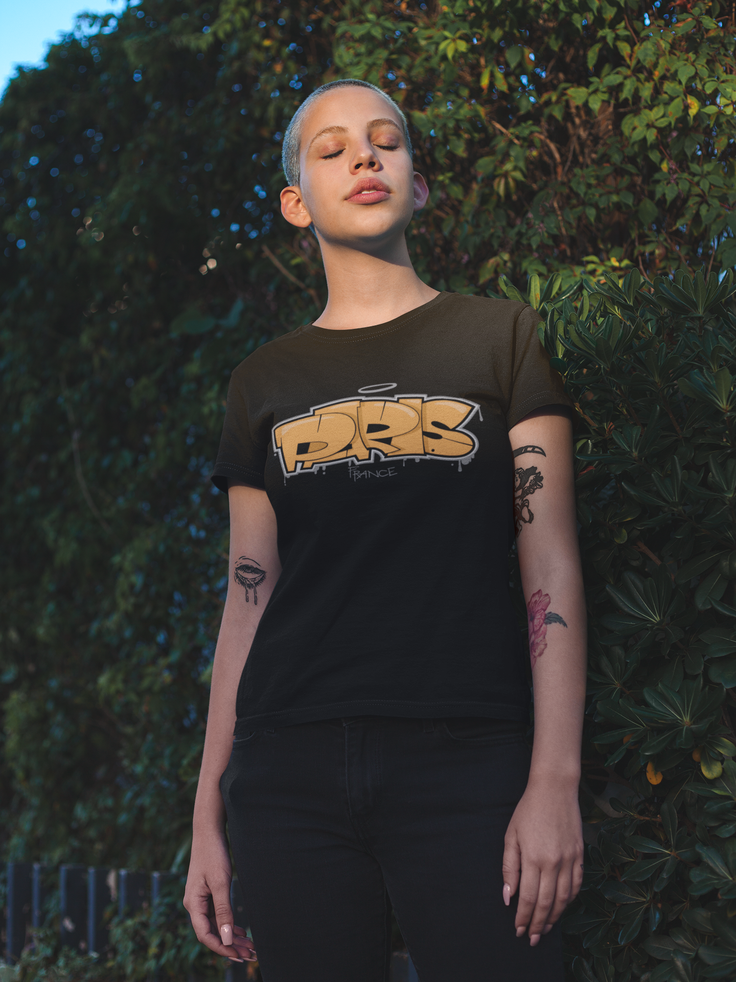 Paris Custom Graphic Tee