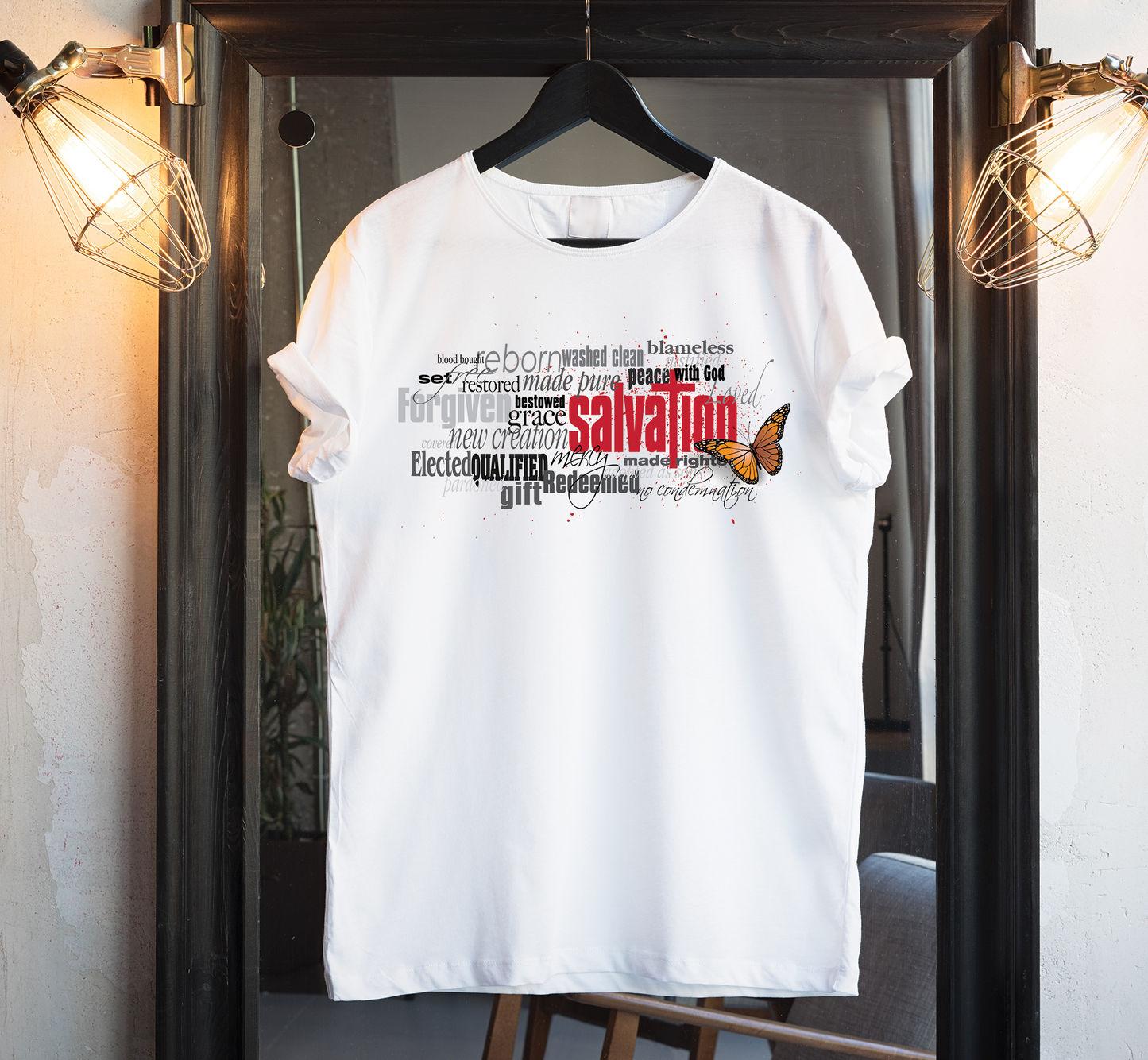 Salvation Custom Graphic Tee - Christian