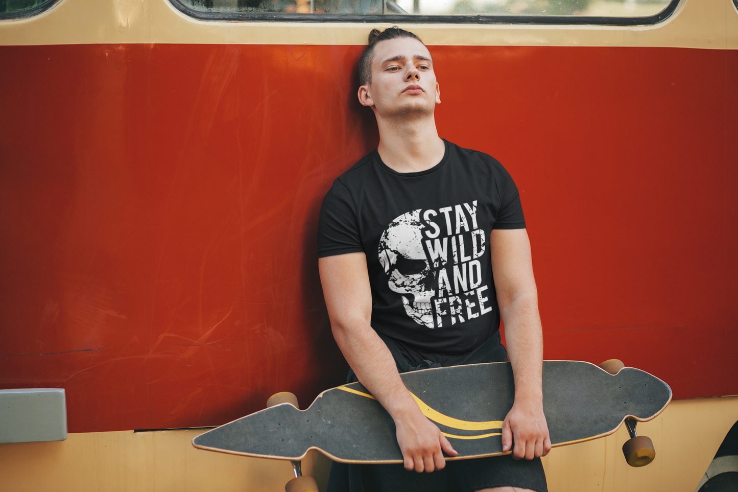 Stay Wild And Free Custom Graphic Tee
