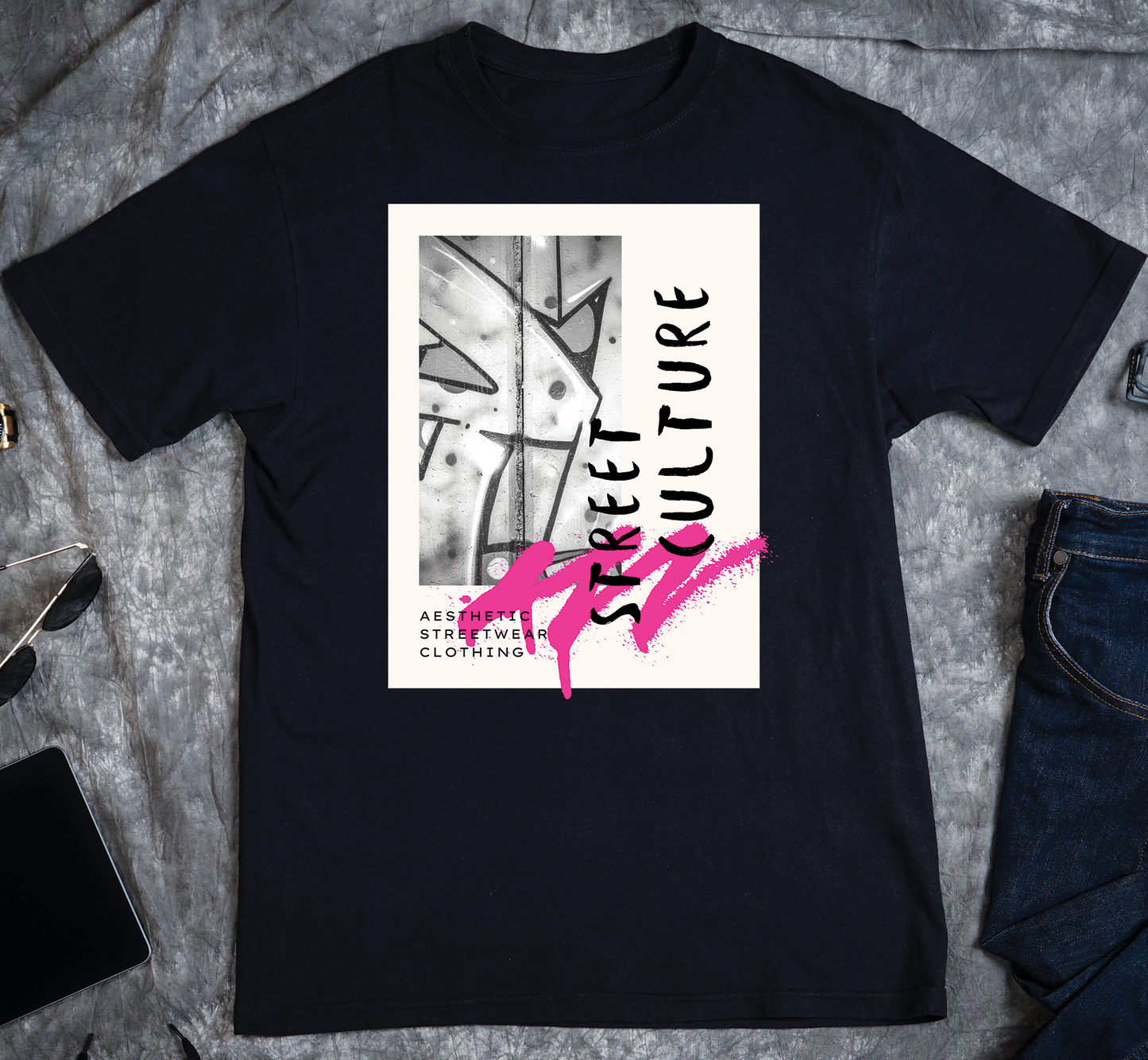 Street Culture Custom Graphic Tee