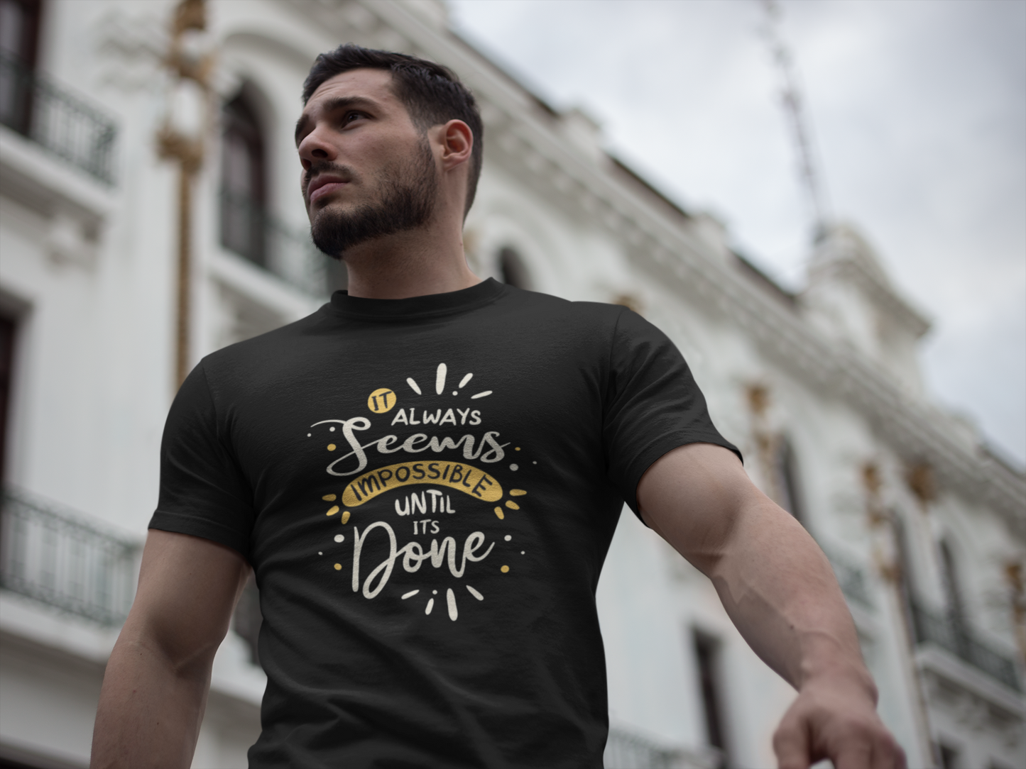 Always Impossible Custom Graphic Tee