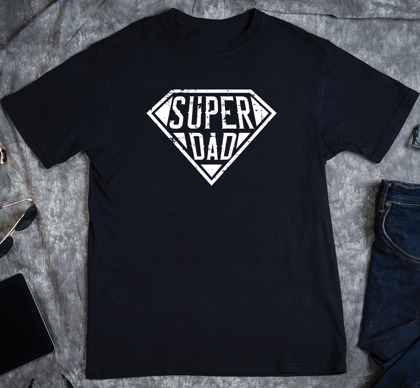 Father's Day - Super Dad Custom Graphic Tee