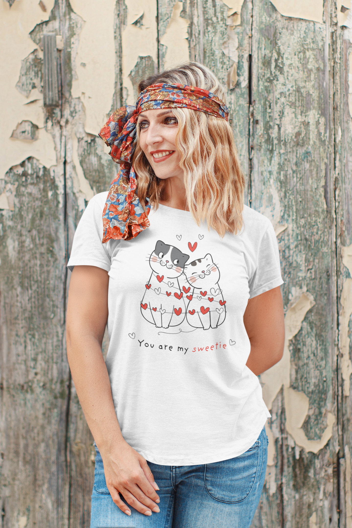 Cat - You are my Sweetie Custom Graphic Tee