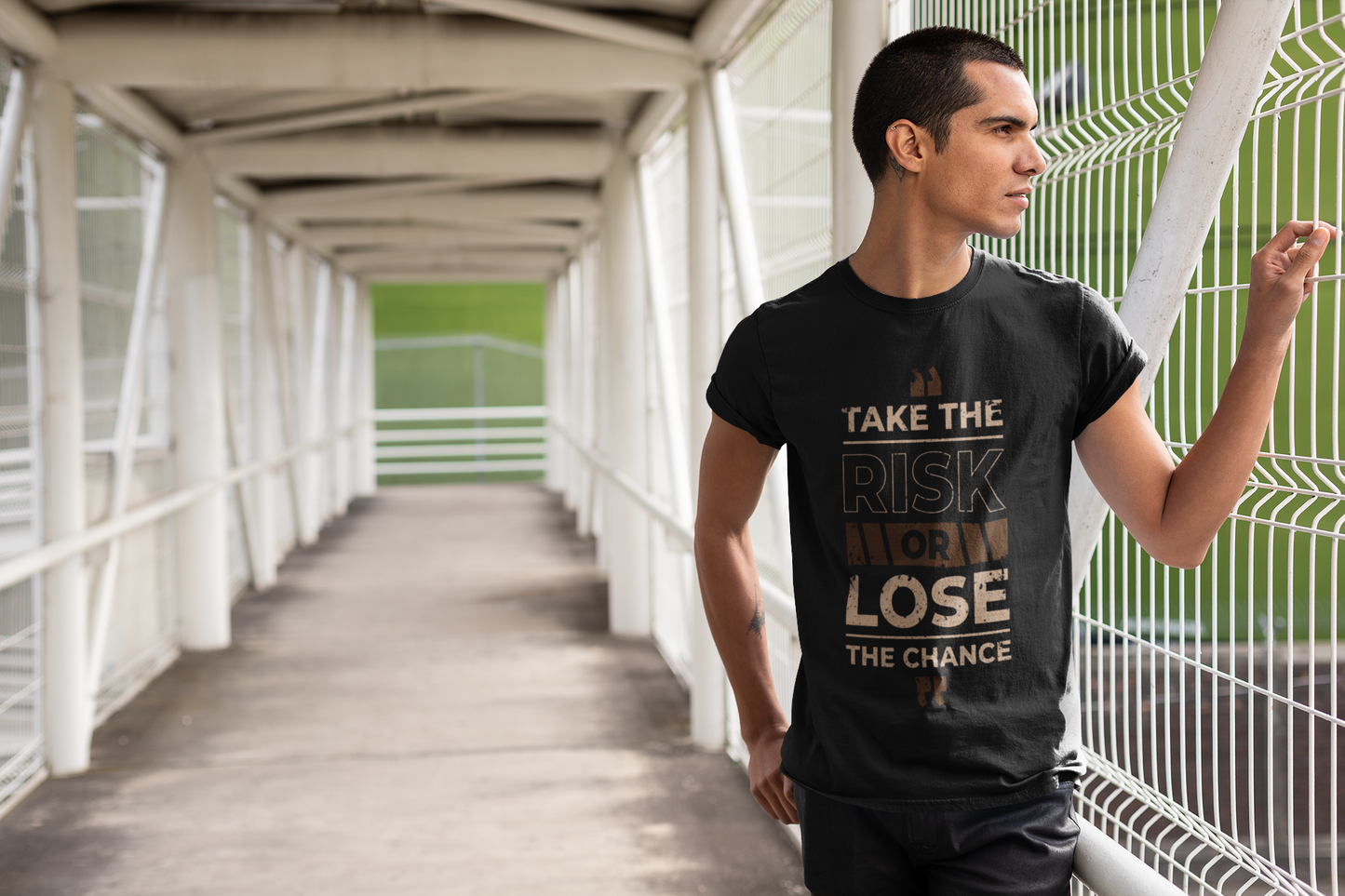 Take the Risk Custom Graphic Tee