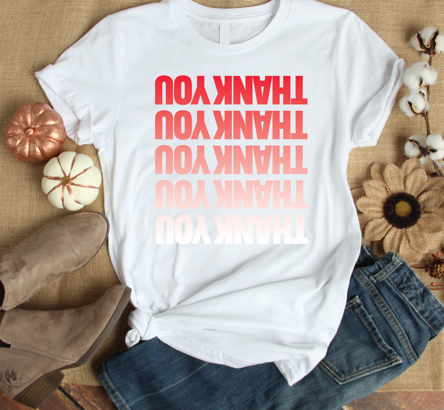 Thank you Custom Graphic Tee