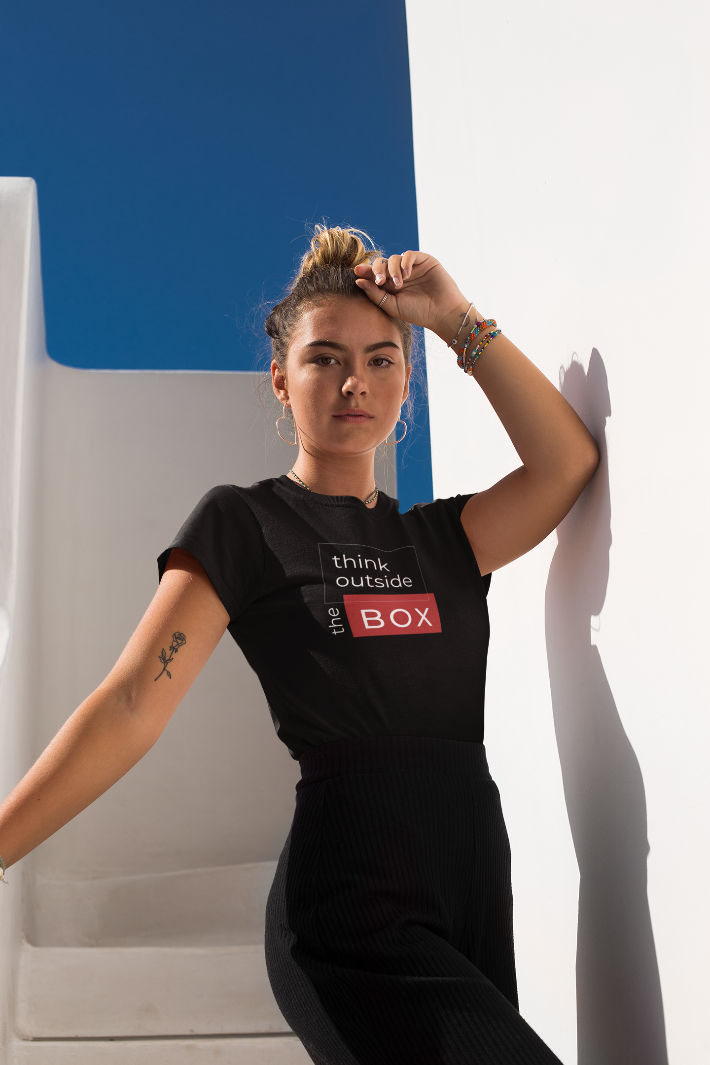 Think outside the box Custom Graphic Tee
